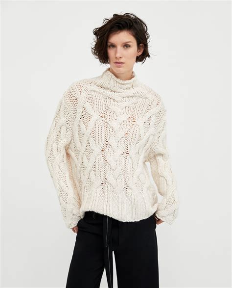 zara women oversized jumper.